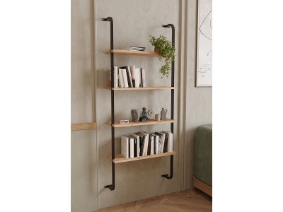 Метален рафт за стена 4 shelves